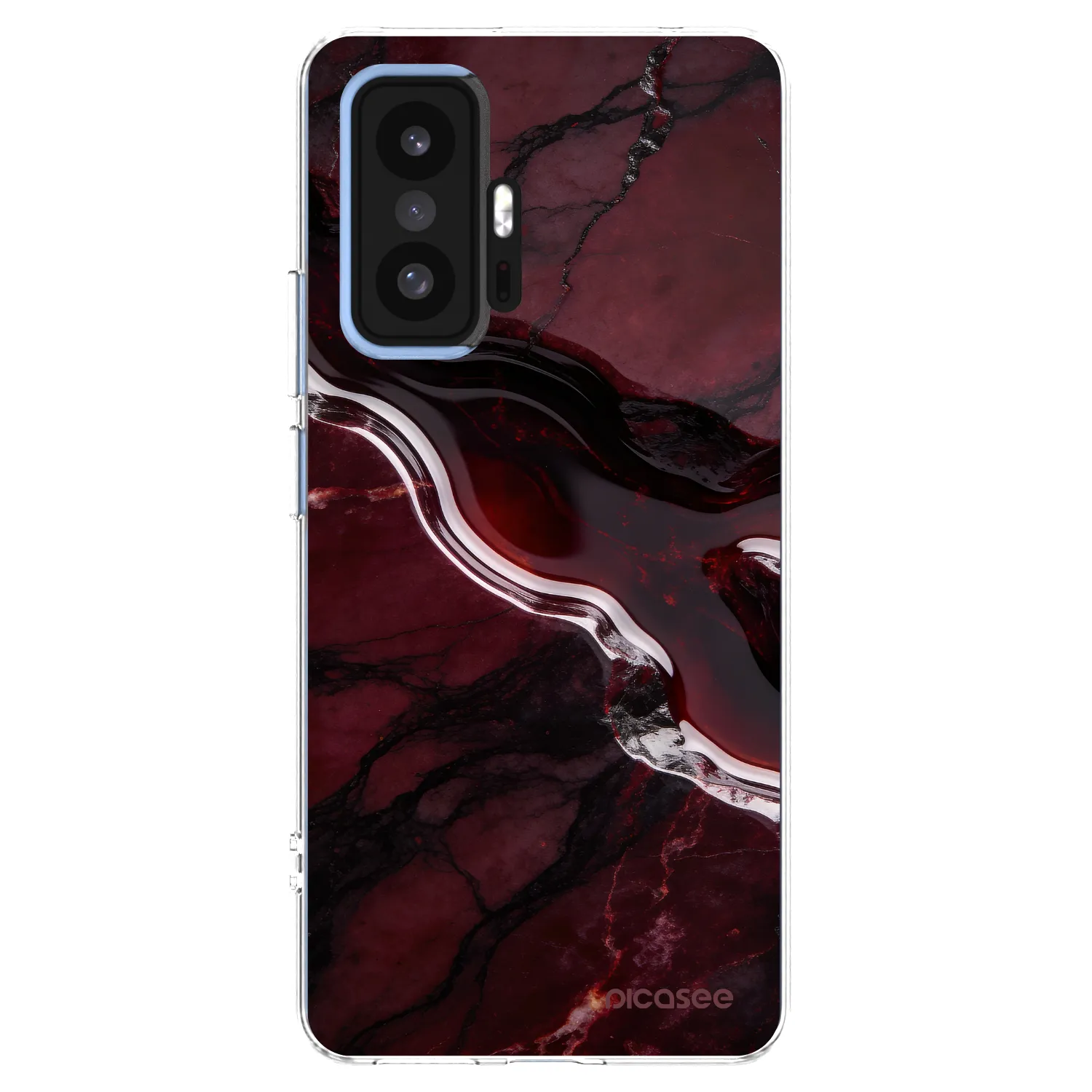 Picasee διαφανής θήκη σιλικόνης Xiaomi 11T - Cherry stone