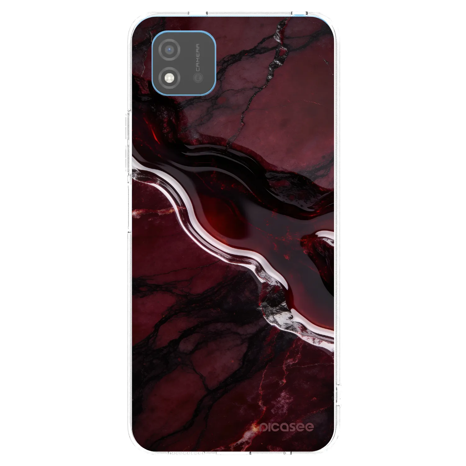 Picasee διαφανής θήκη σιλικόνης Realme C11 (2021) - Cherry stone