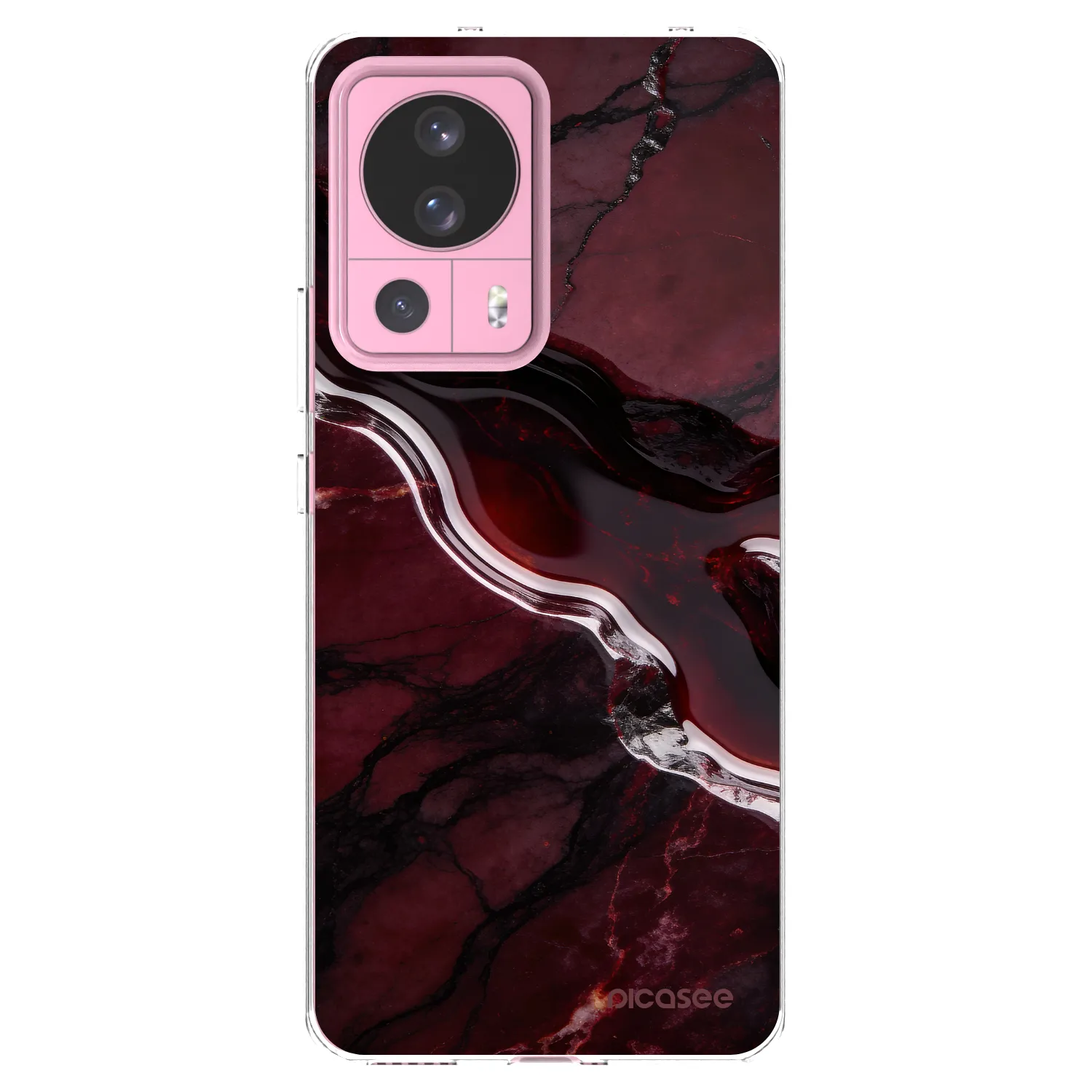 Picasee διαφανής θήκη σιλικόνης Xiaomi 13 Lite - Cherry stone