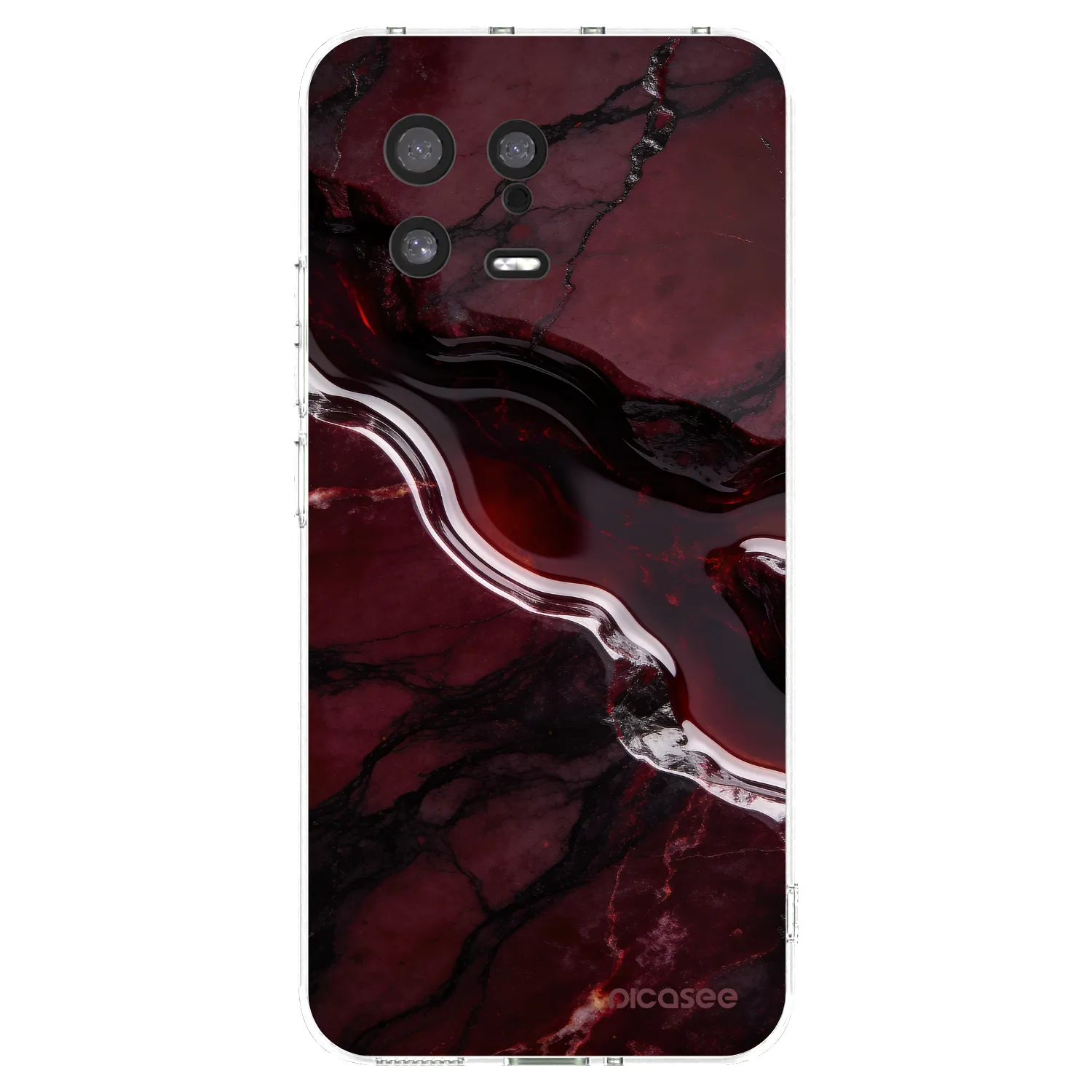Picasee διαφανής θήκη σιλικόνης Xiaomi 13 - Cherry stone