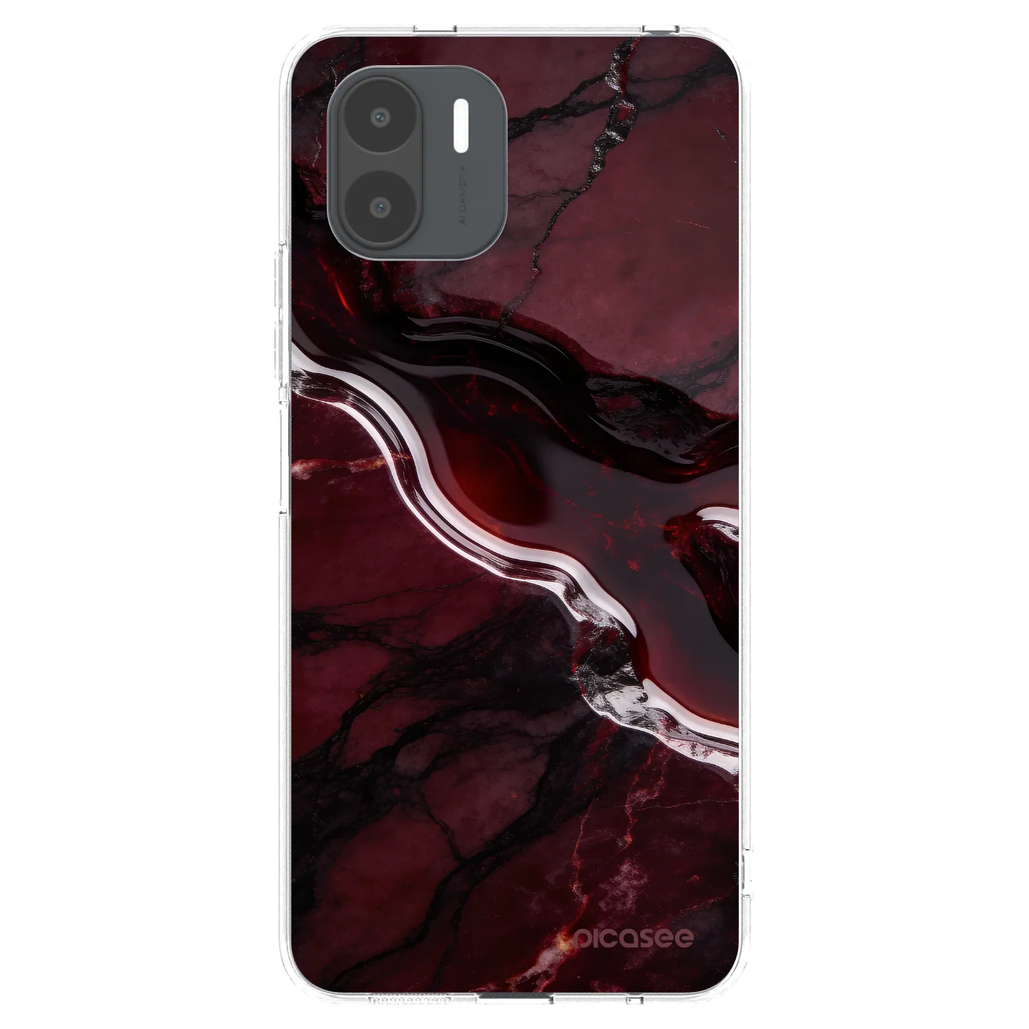 Picasee διαφανής θήκη σιλικόνης Xiaomi Redmi A2 - Cherry stone