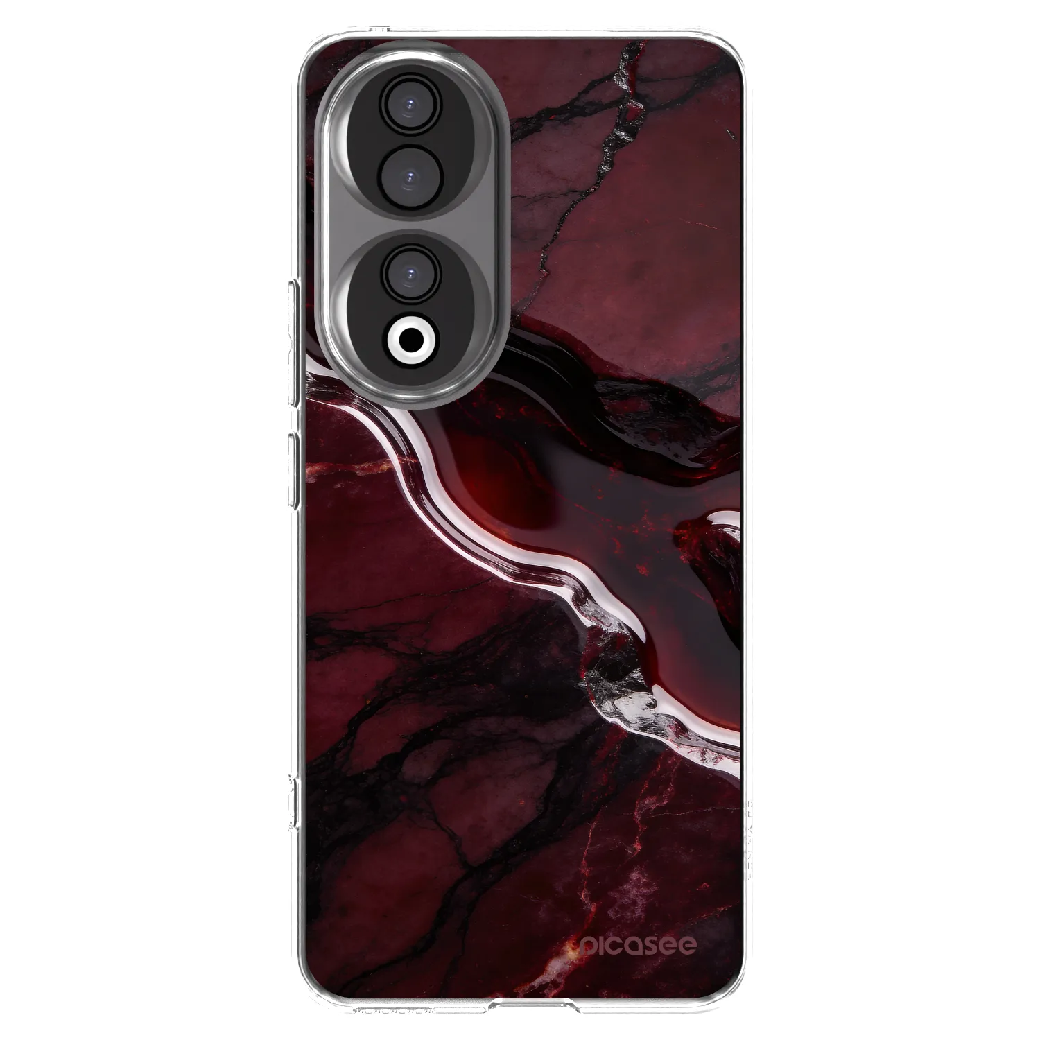 Picasee διαφανής θήκη σιλικόνης Honor 90 5G - Cherry stone