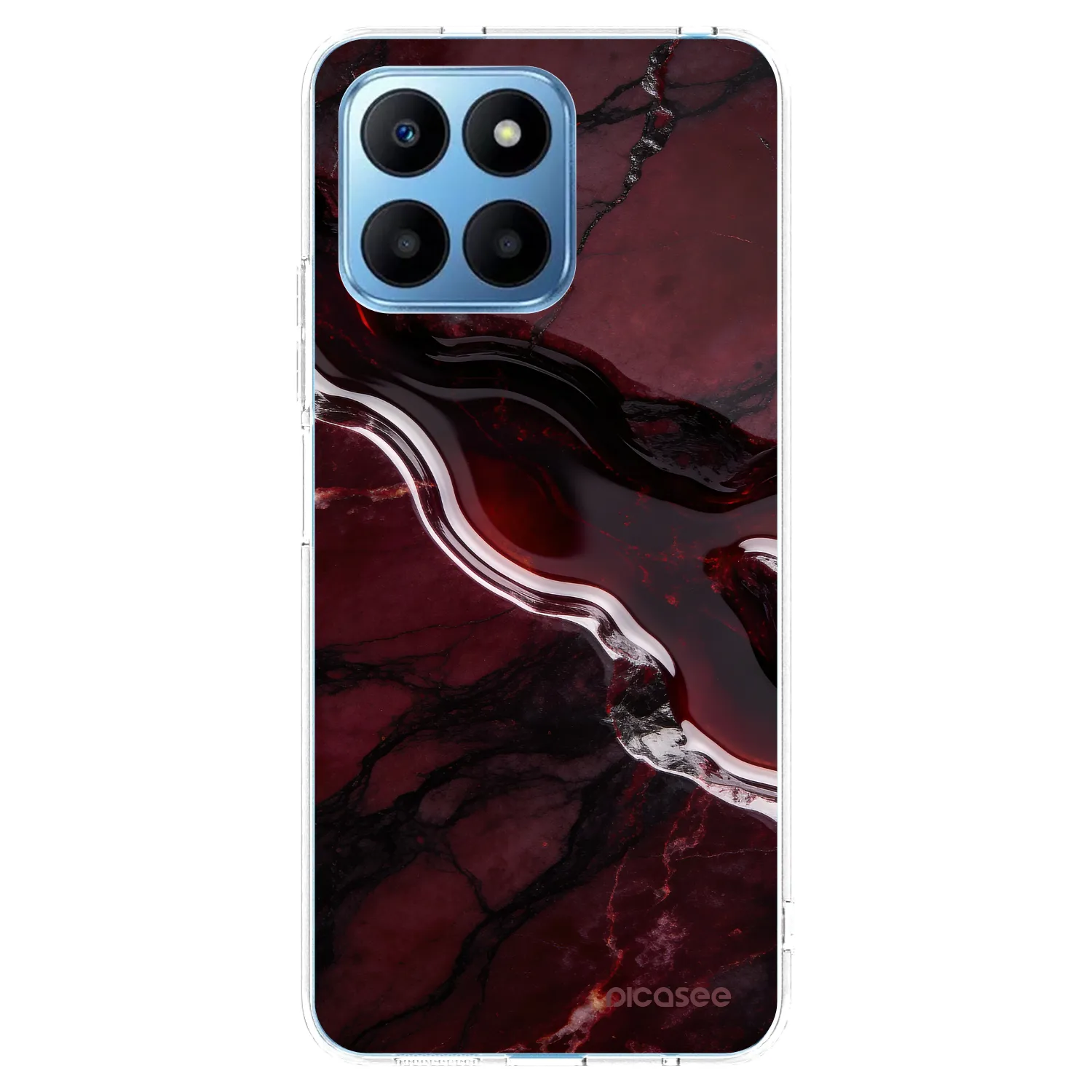 Picasee διαφανής θήκη σιλικόνης Honor 70 Lite - Cherry stone