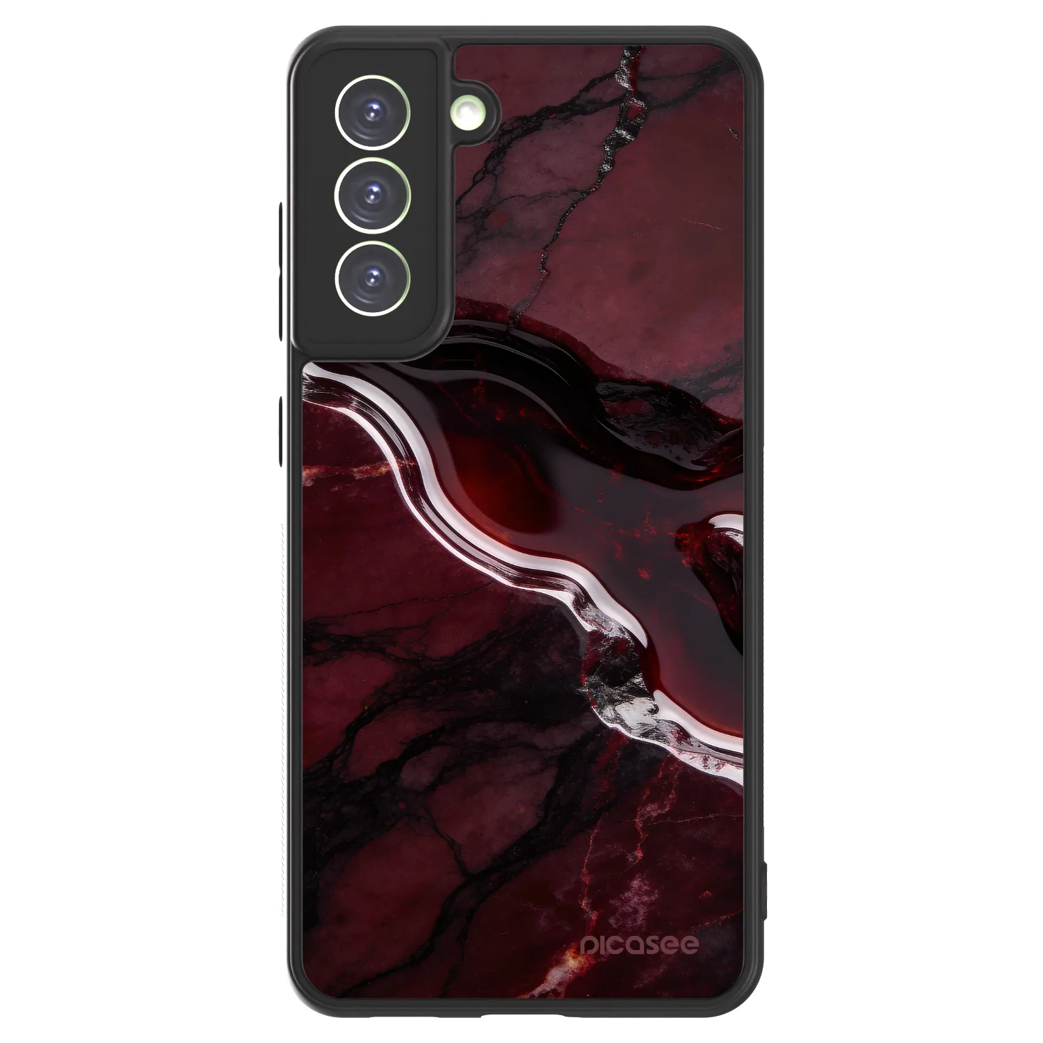 Picasee ULTIMATE CASE PowerShare για Samsung Galaxy S21 FE 5G - Cherry stone