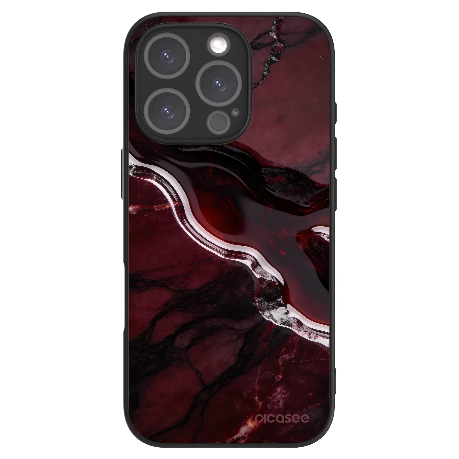 Picasee ULTIMATE CASE για Apple iPhone 16 Pro - Cherry stone