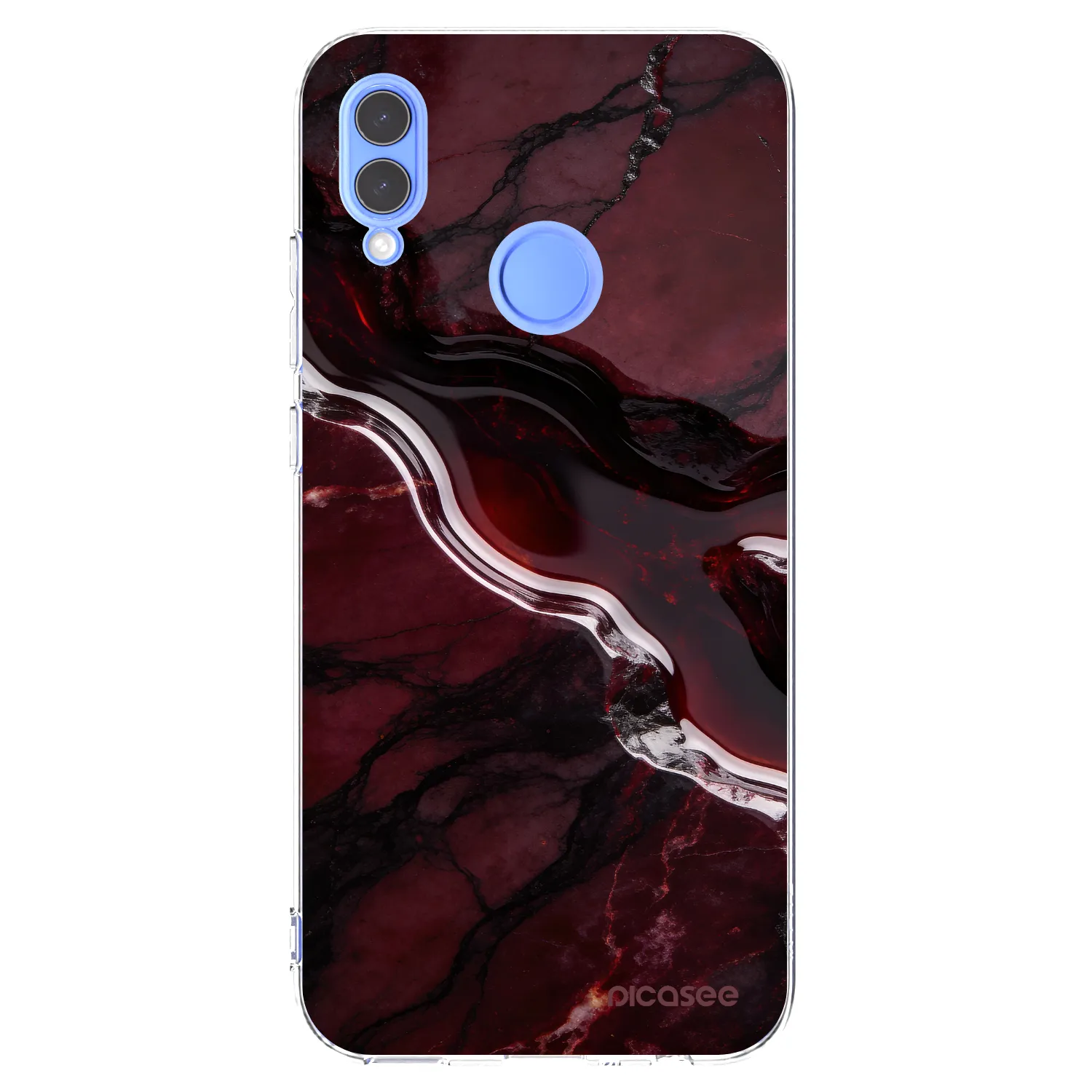 Picasee διαφανής θήκη σιλικόνης Honor 10 Lite - Cherry stone