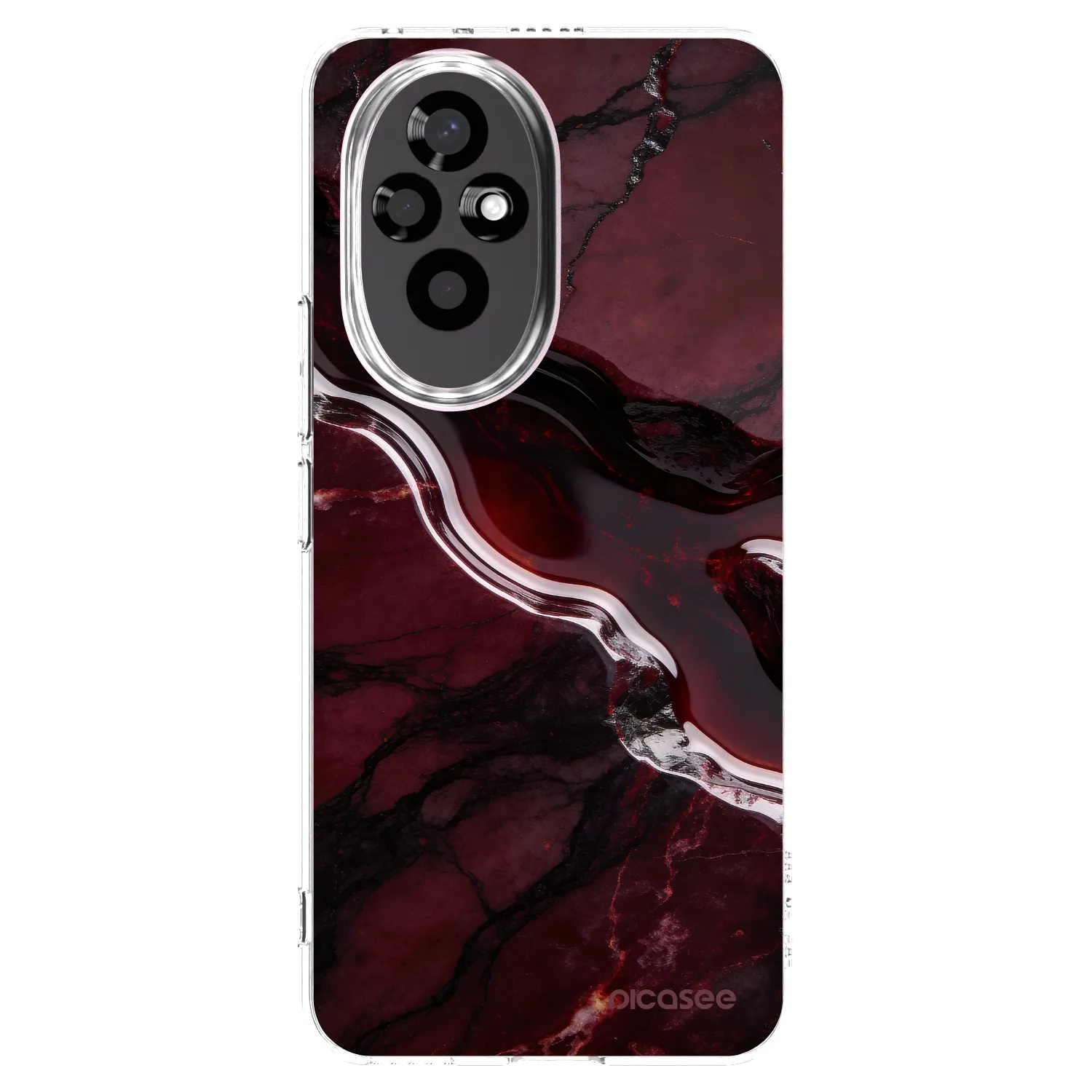 Picasee διαφανής θήκη σιλικόνης Honor 200 5G - Cherry stone