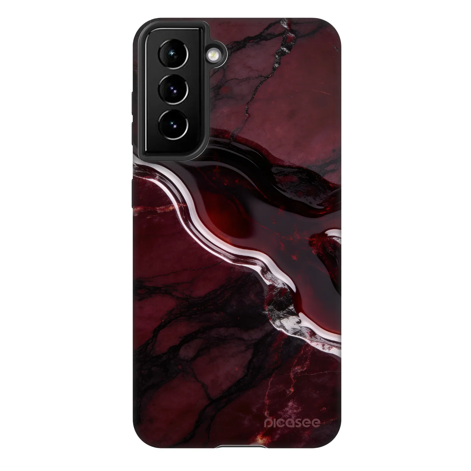 Picasee Fashion Case για Samsung Galaxy S22 5G - Cherry stone