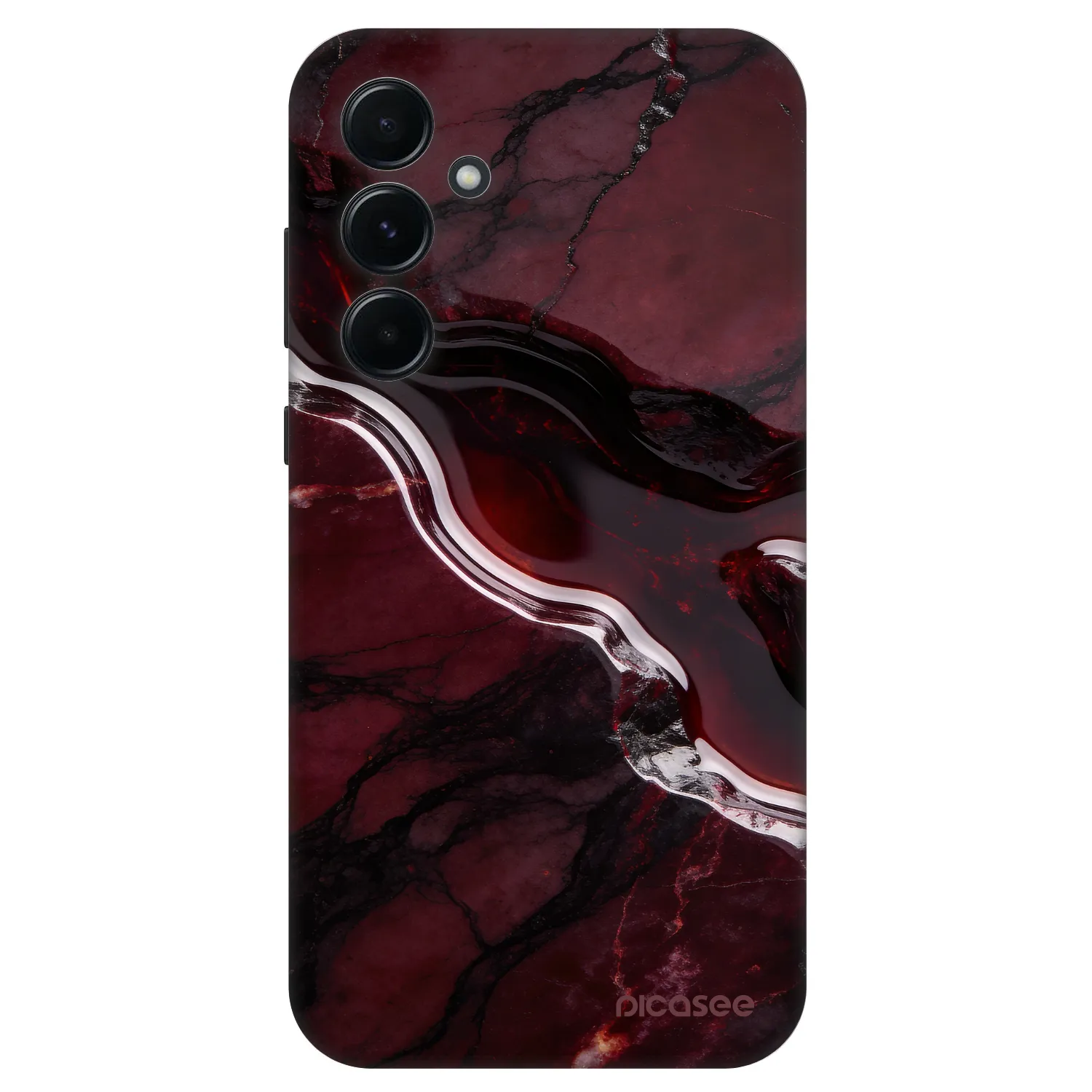 Picasee Fashion Case για Samsung Galaxy A55 5G A556B - Cherry stone