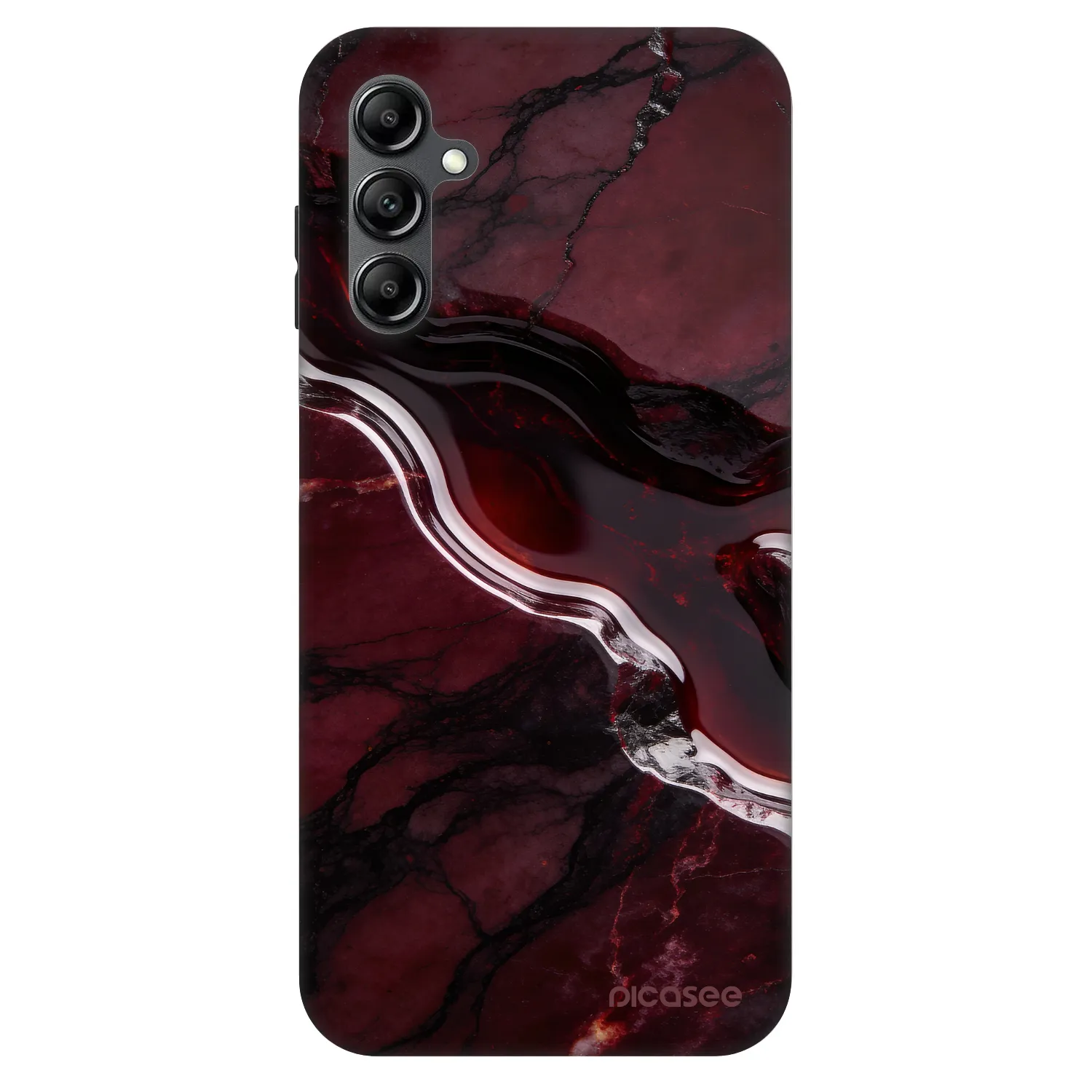 Picasee Fashion Case για Samsung Galaxy A14 4G A145R - Cherry stone