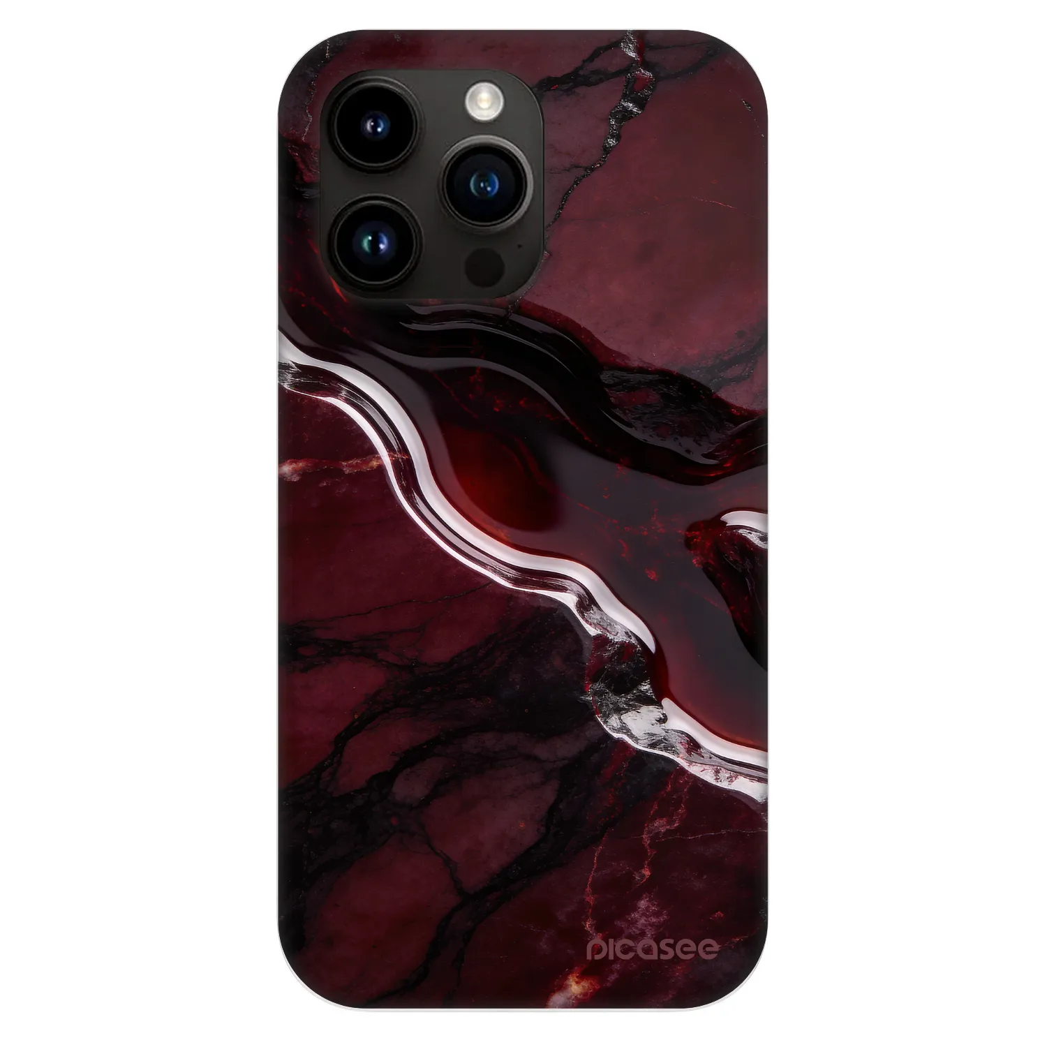 Picasee Fashion Case MagSafe για Apple iPhone 13 Pro - Cherry stone