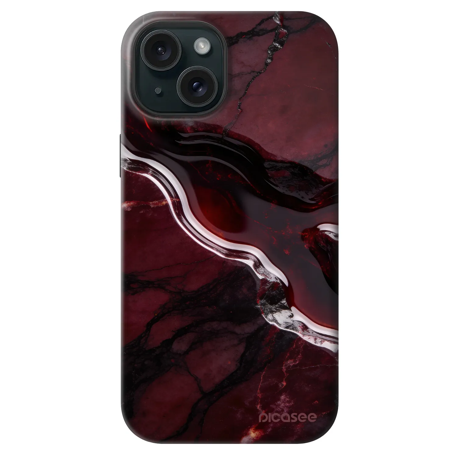 Picasee Fashion Case MagSafe για Apple iPhone 14 - Cherry stone