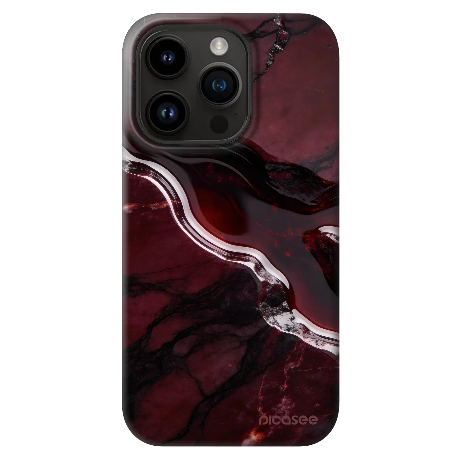 Picasee Fashion Case MagSafe για Apple iPhone 14 Pro - Cherry stone