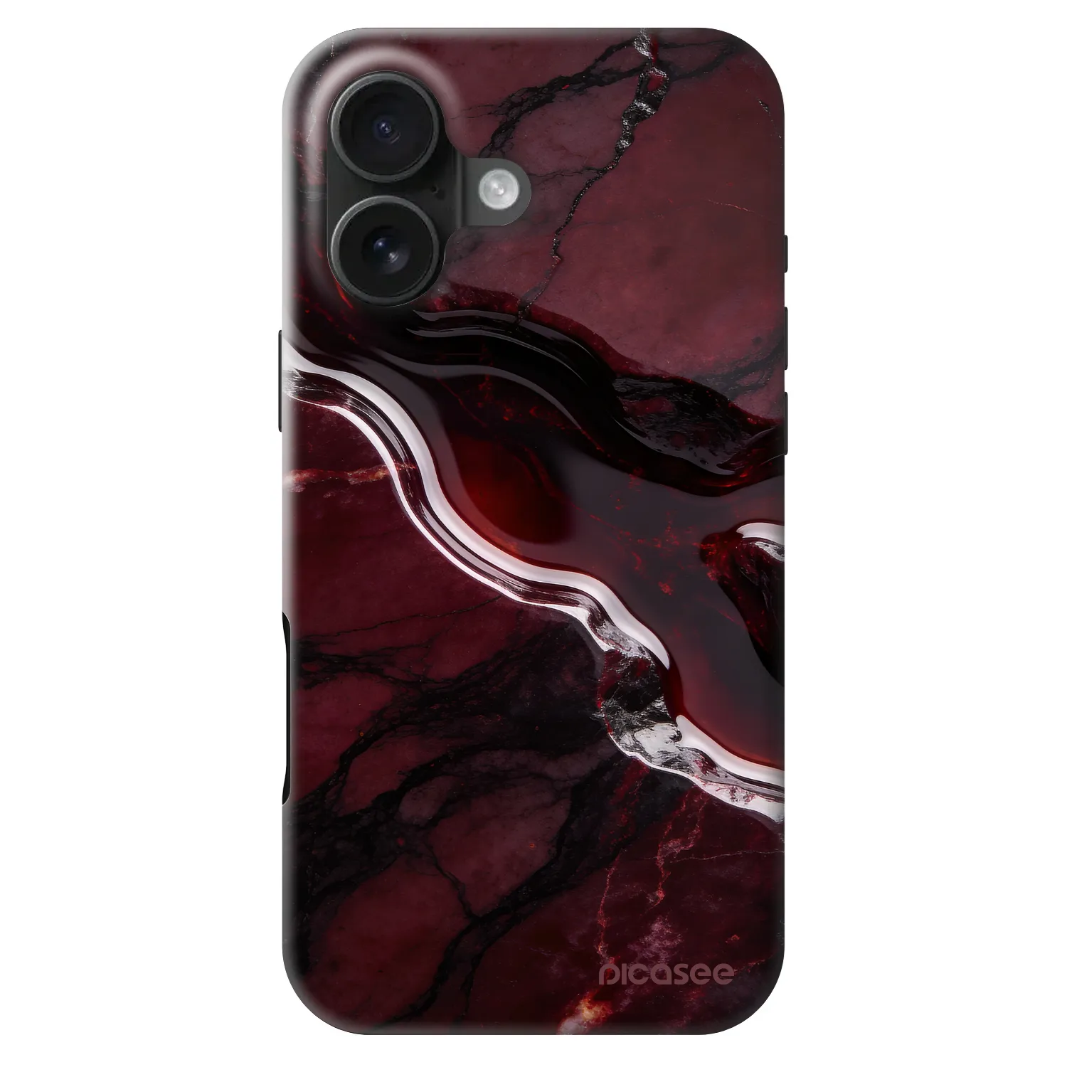 Picasee Fashion Case MagSafe για Apple iPhone 16 - Cherry stone