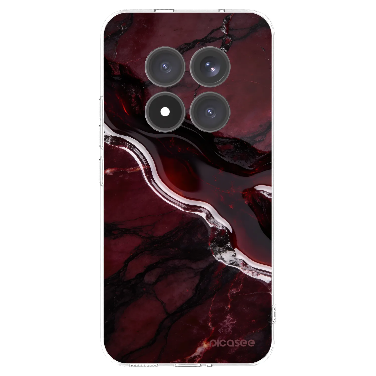 Picasee διαφανής θήκη σιλικόνης Xiaomi Redmi Note 15 Pro+ - Cherry stone