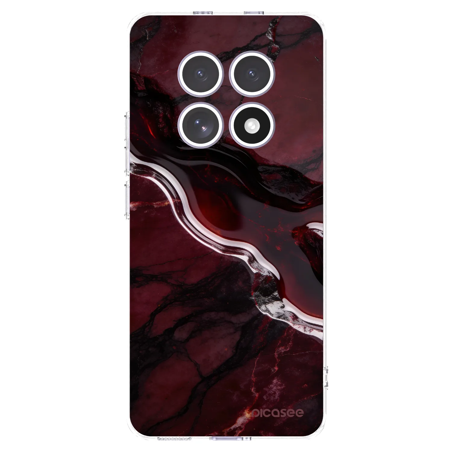 Picasee διαφανής θήκη σιλικόνης Xiaomi Redmi Note 15 4G - Cherry stone