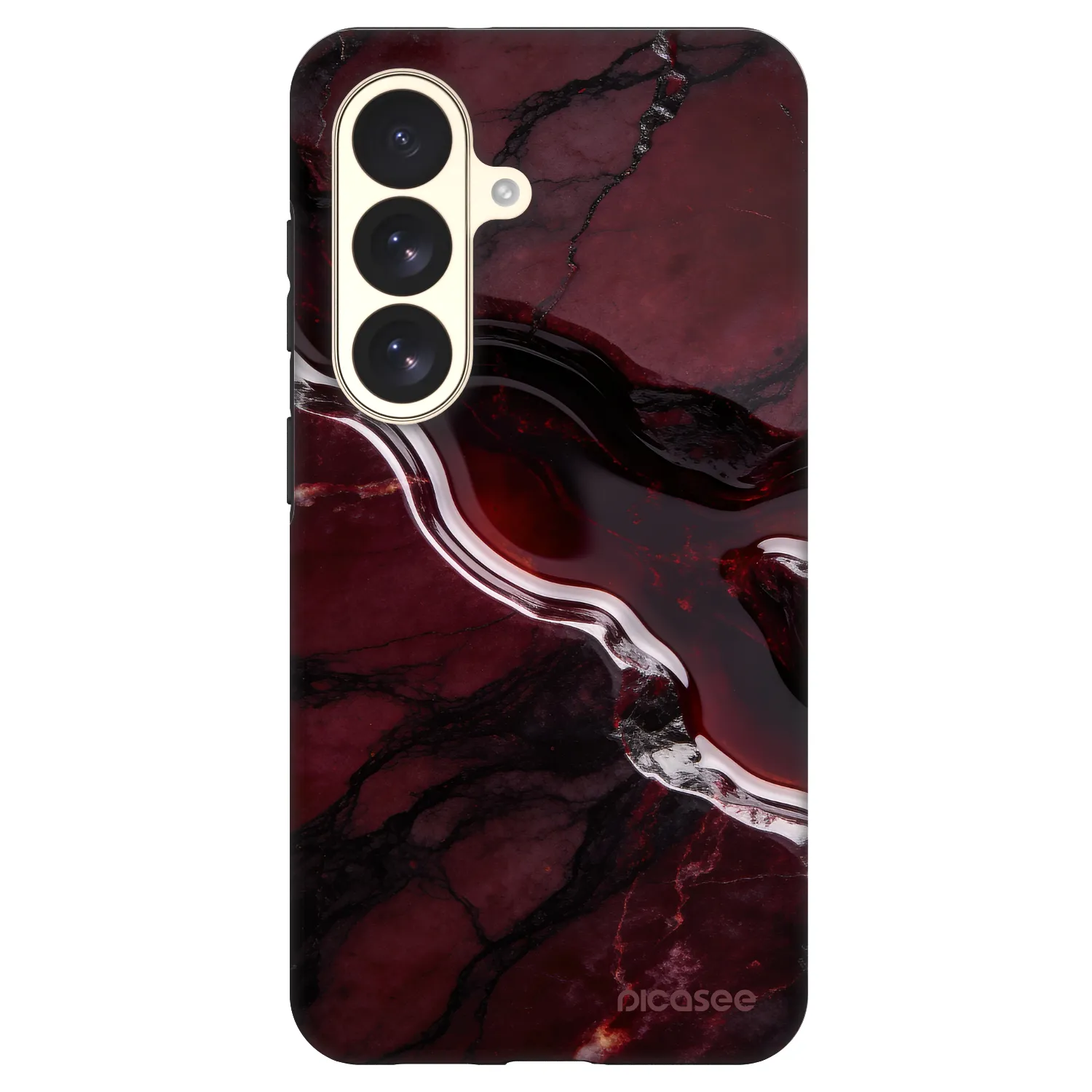 Picasee Fashion Case PowerShare pro Samsung Galaxy S26 - Cherry stone