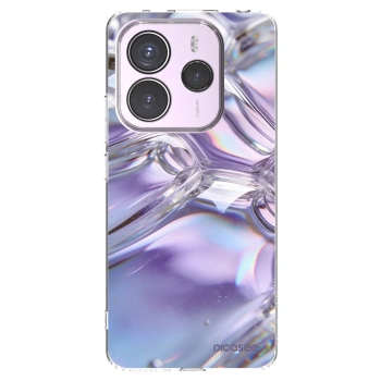 Picasee διαφανής θήκη σιλικόνης Xiaomi Redmi Note 14 5G - Iridescent bubbles