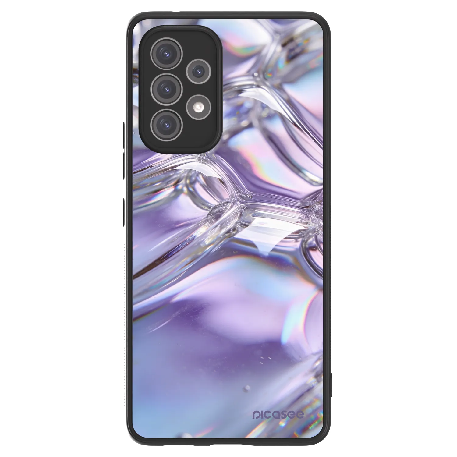 Picasee ULTIMATE CASE για Samsung Galaxy A52 5G A525F - Iridescent bubbles