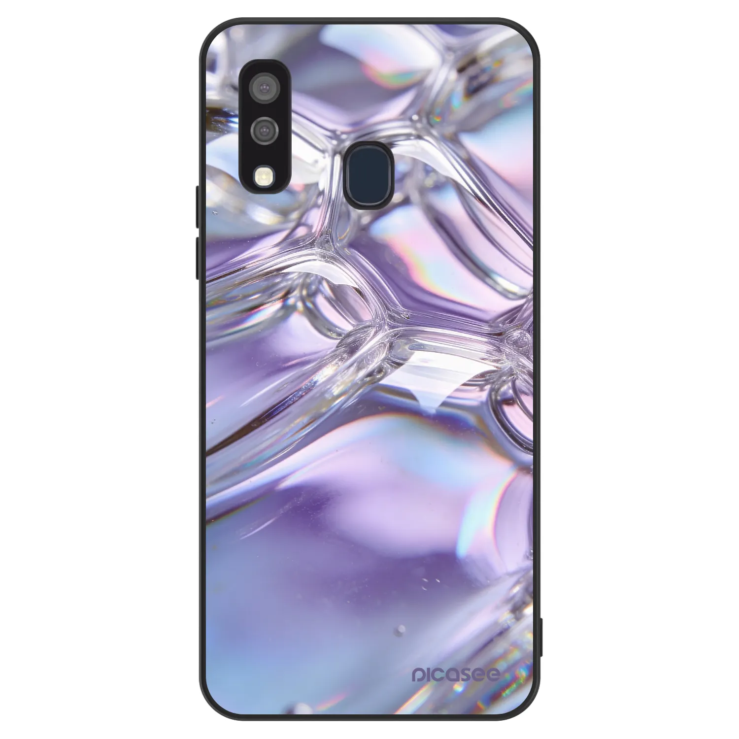 Picasee ULTIMATE CASE για Samsung Galaxy A40 A405F - Iridescent bubbles