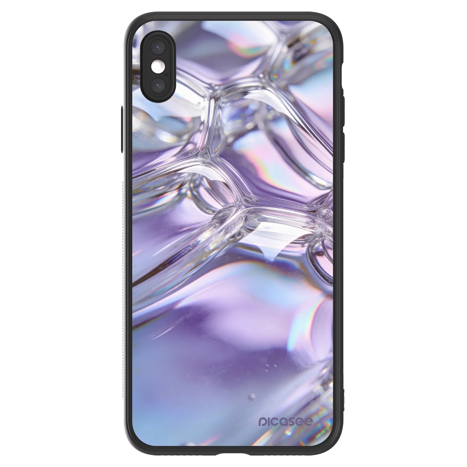 Picasee ULTIMATE CASE για Apple iPhone XS Max - Iridescent bubbles