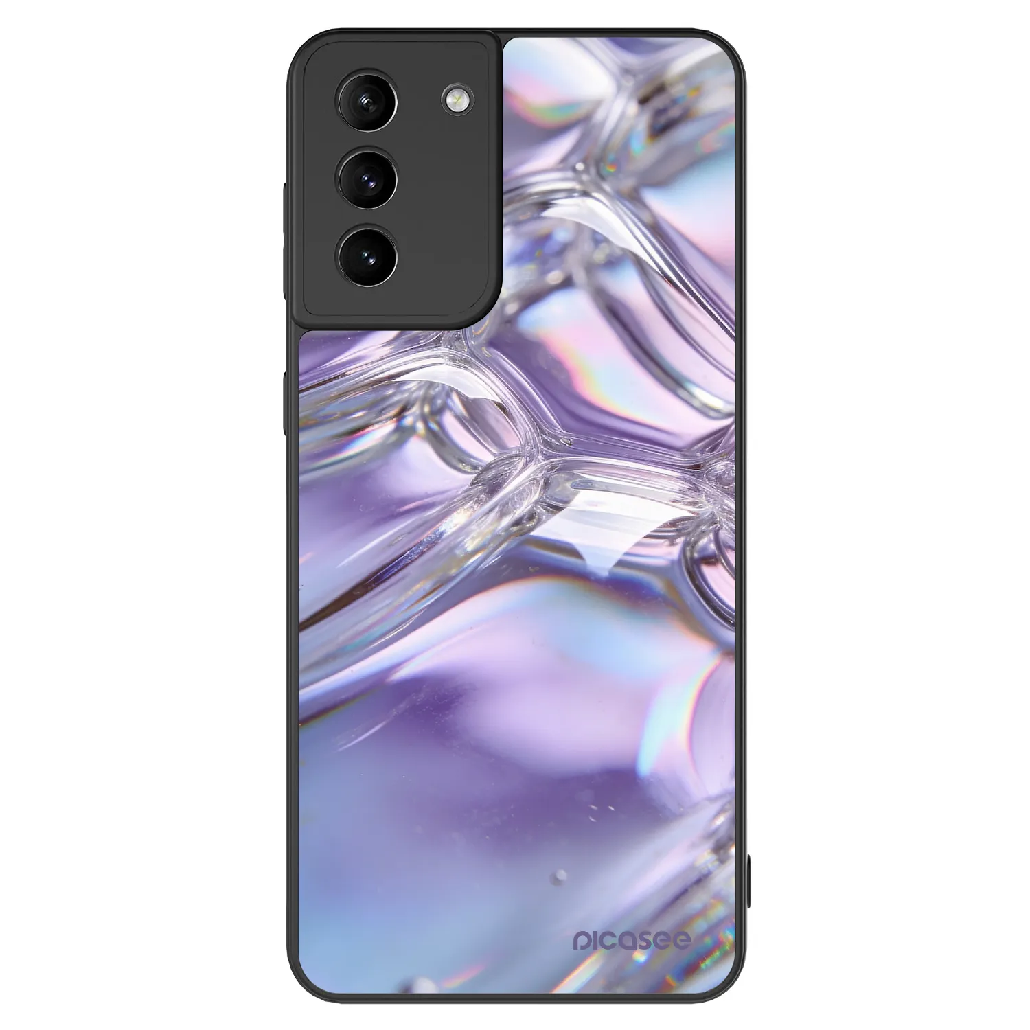 Picasee ULTIMATE CASE για Samsung Galaxy S21+ 5G G996F - Iridescent bubbles