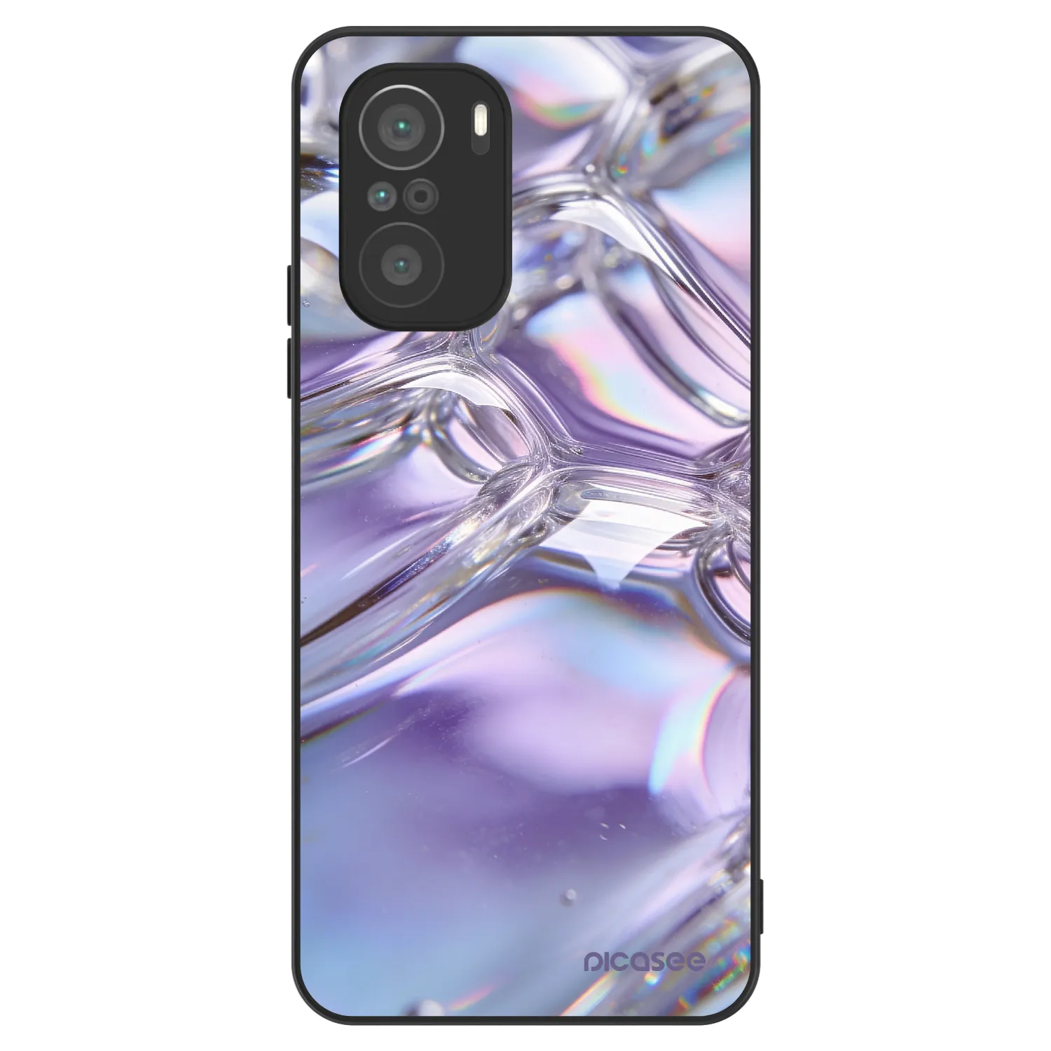 Picasee ULTIMATE CASE για Xiaomi Poco F3 - Iridescent bubbles