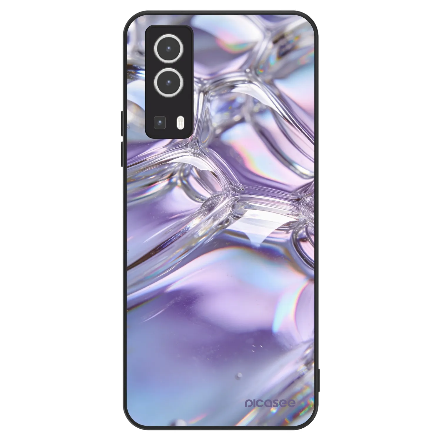 Picasee ULTIMATE CASE για Vivo Y72 5G - Iridescent bubbles