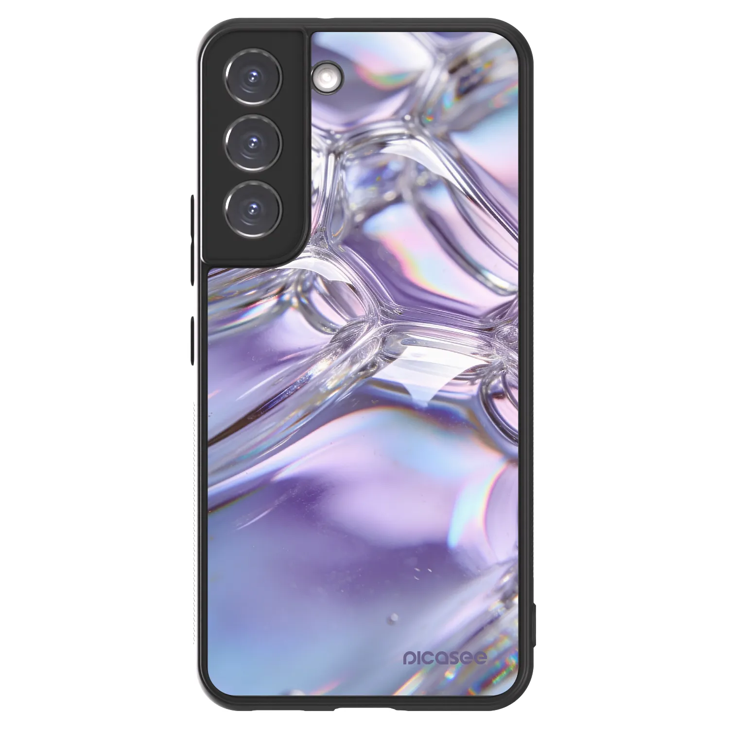 Picasee ULTIMATE CASE για Samsung Galaxy S22 5G - Iridescent bubbles