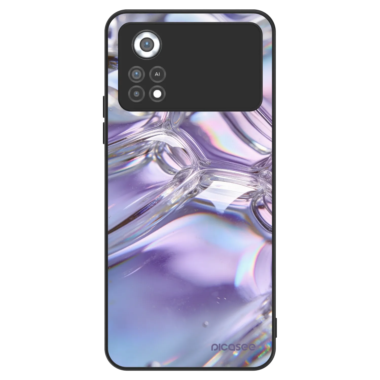 Picasee ULTIMATE CASE για Xiaomi Poco X4 Pro 5G - Iridescent bubbles