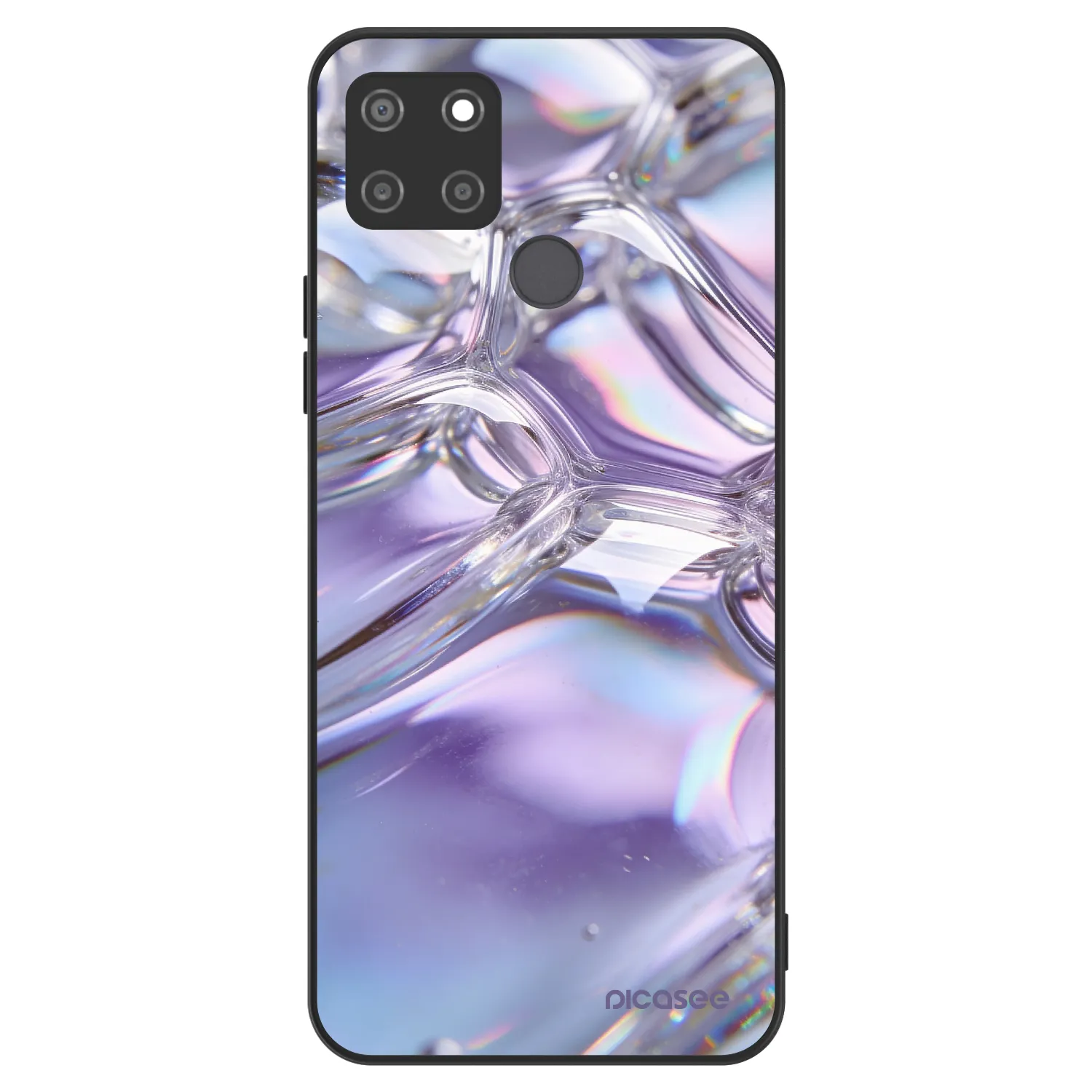 Picasee ULTIMATE CASE για Realme C21Y - Iridescent bubbles