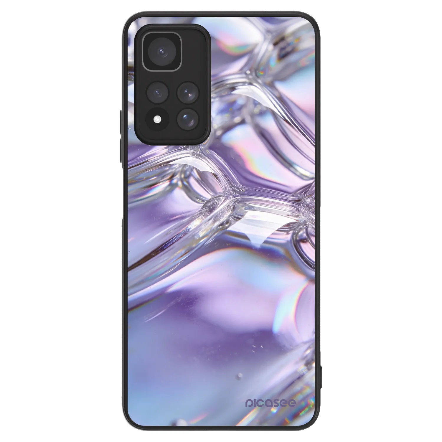 Picasee ULTIMATE CASE για Xiaomi Redmi Note 11 Pro+ 5G - Iridescent bubbles