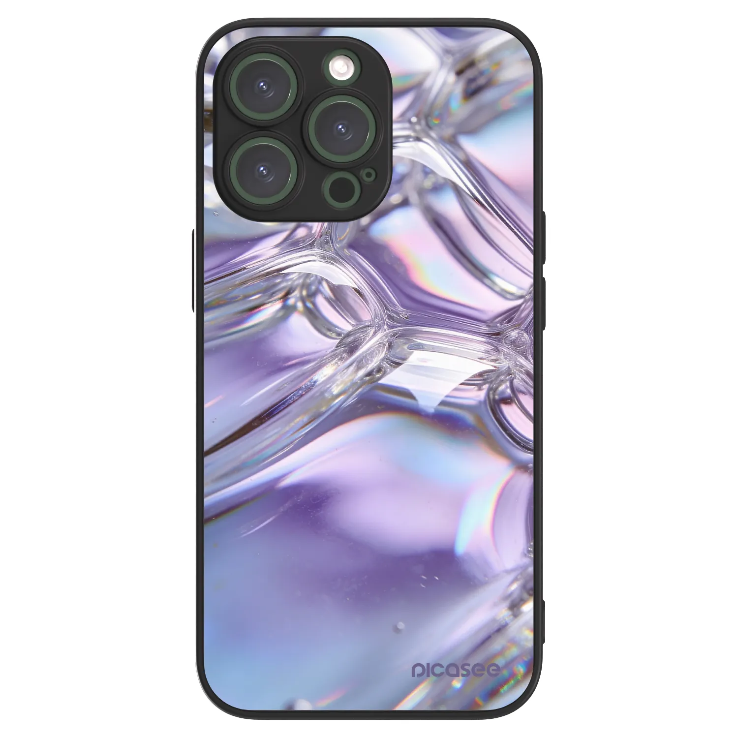 Picasee ULTIMATE CASE MagSafe pro Apple iPhone 13 Pro - Iridescent bubbles