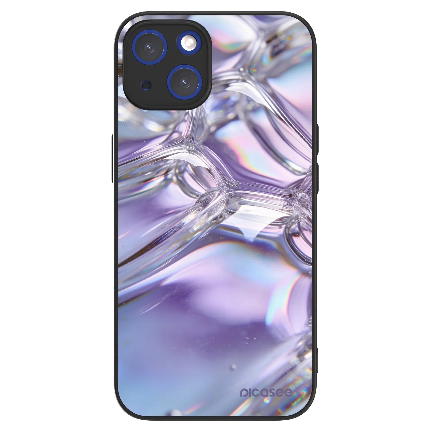 Picasee ULTIMATE CASE MagSafe pro Apple iPhone 14 - Iridescent bubbles