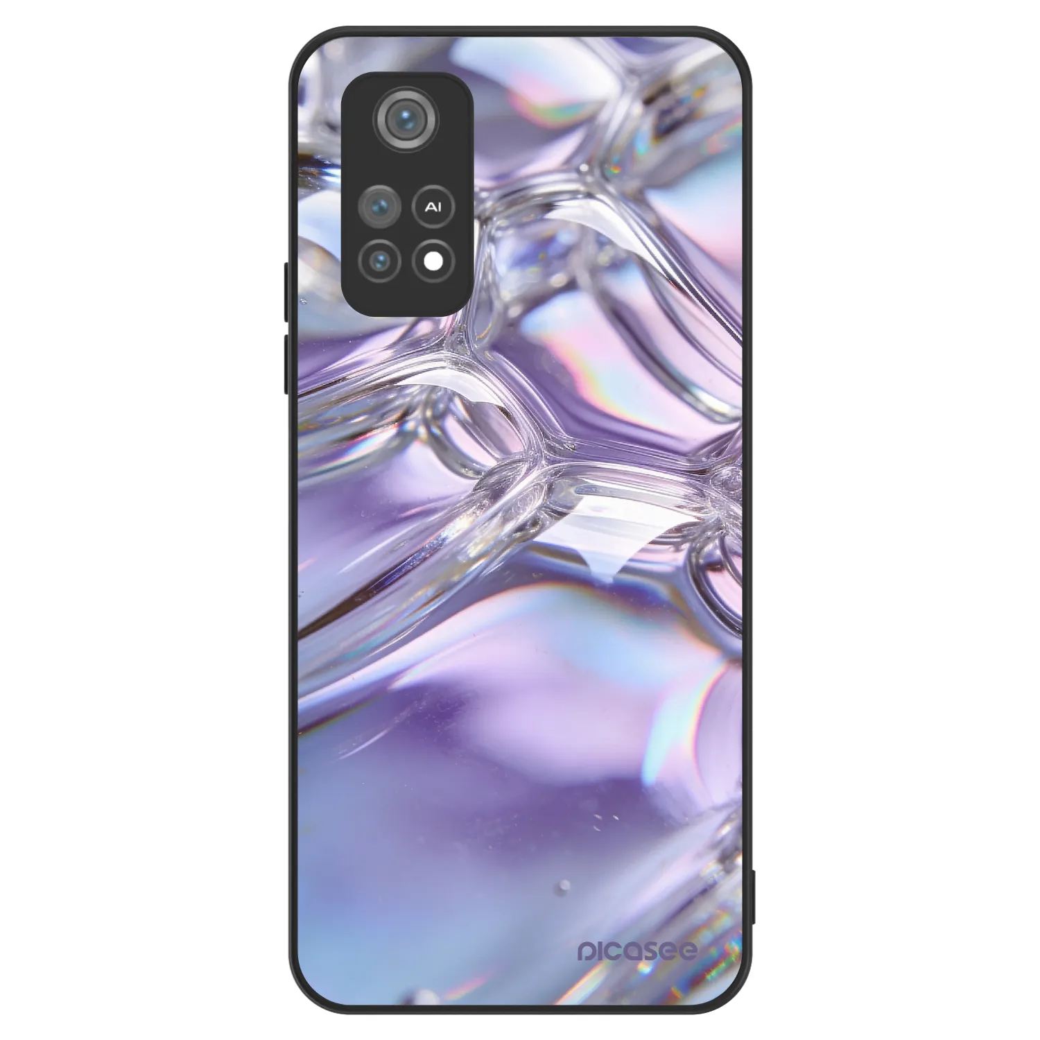 Picasee ULTIMATE CASE για Xiaomi Poco M4 Pro - Iridescent bubbles