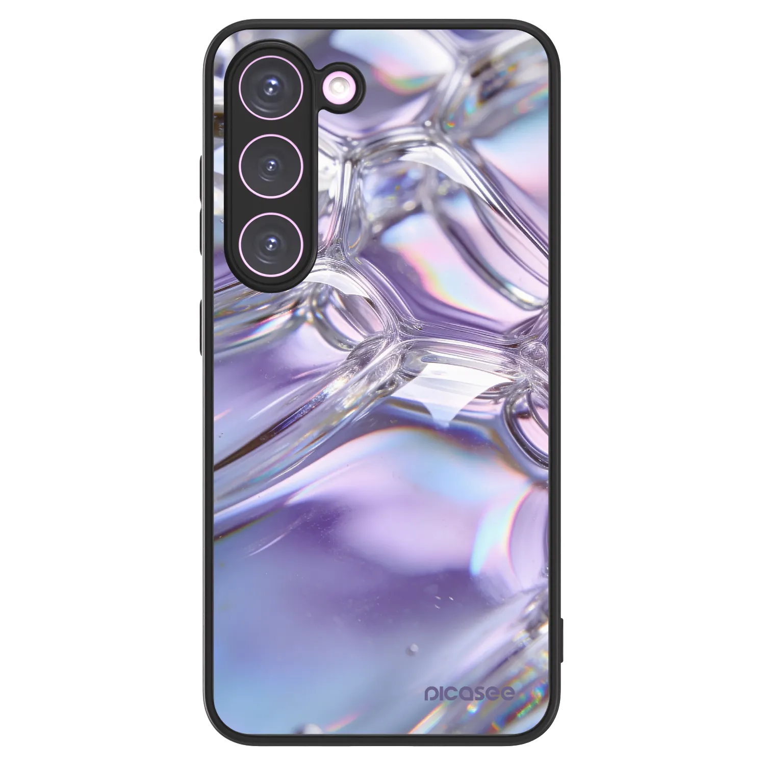 Picasee ULTIMATE CASE για Samsung Galaxy S23 5G - Iridescent bubbles