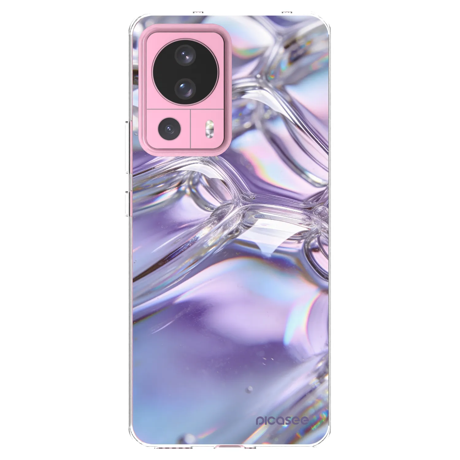 Picasee διαφανής θήκη σιλικόνης Xiaomi 13 Lite - Iridescent bubbles