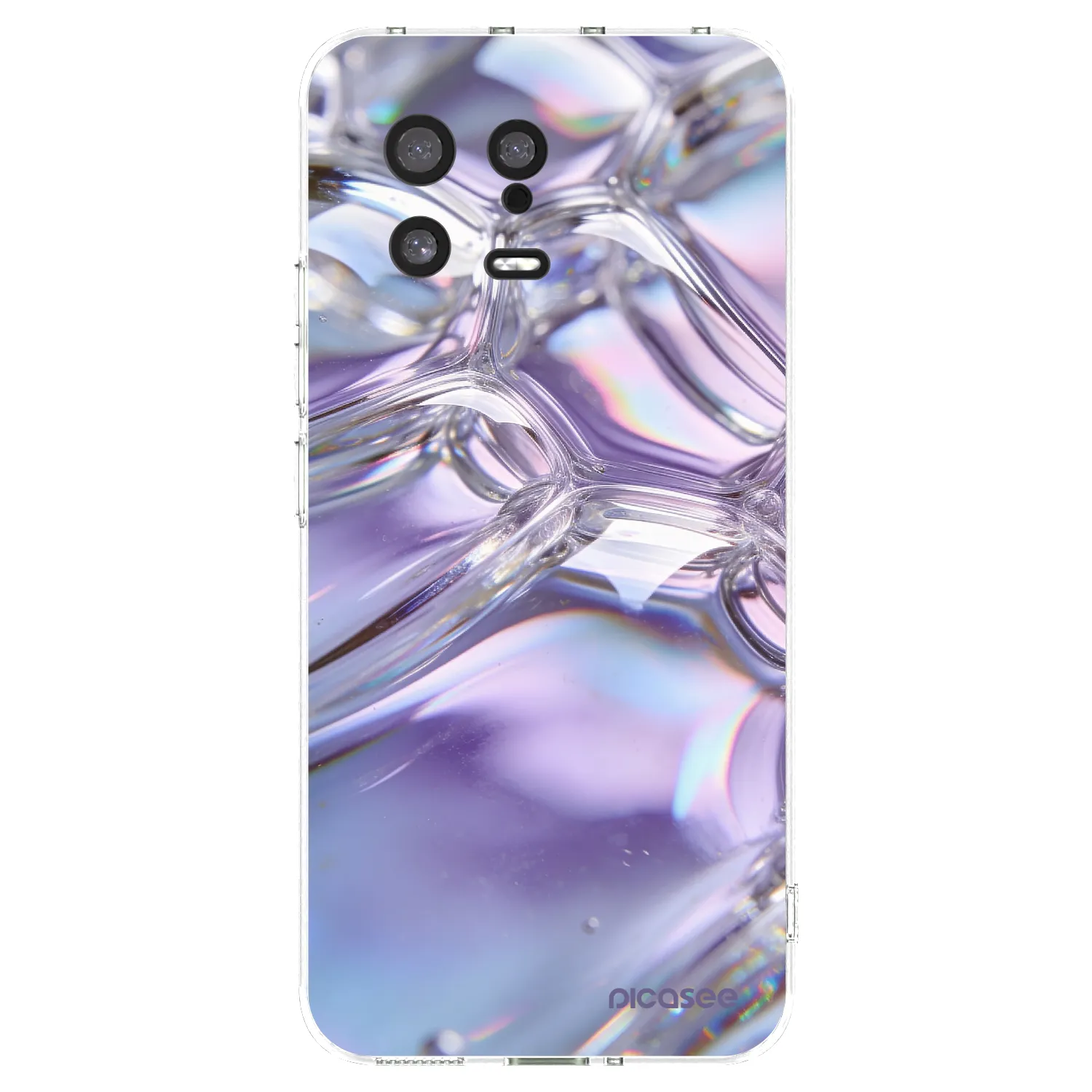 Picasee διαφανής θήκη σιλικόνης Xiaomi 13 - Iridescent bubbles