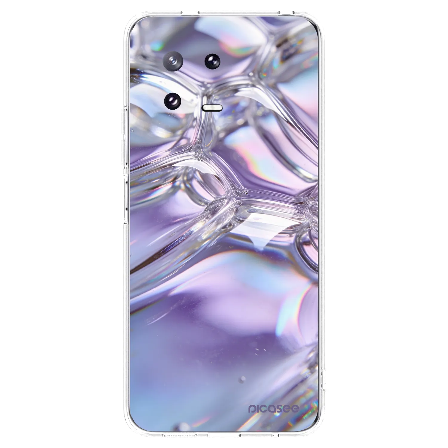 Picasee διαφανής θήκη σιλικόνης Xiaomi 13 Pro - Iridescent bubbles