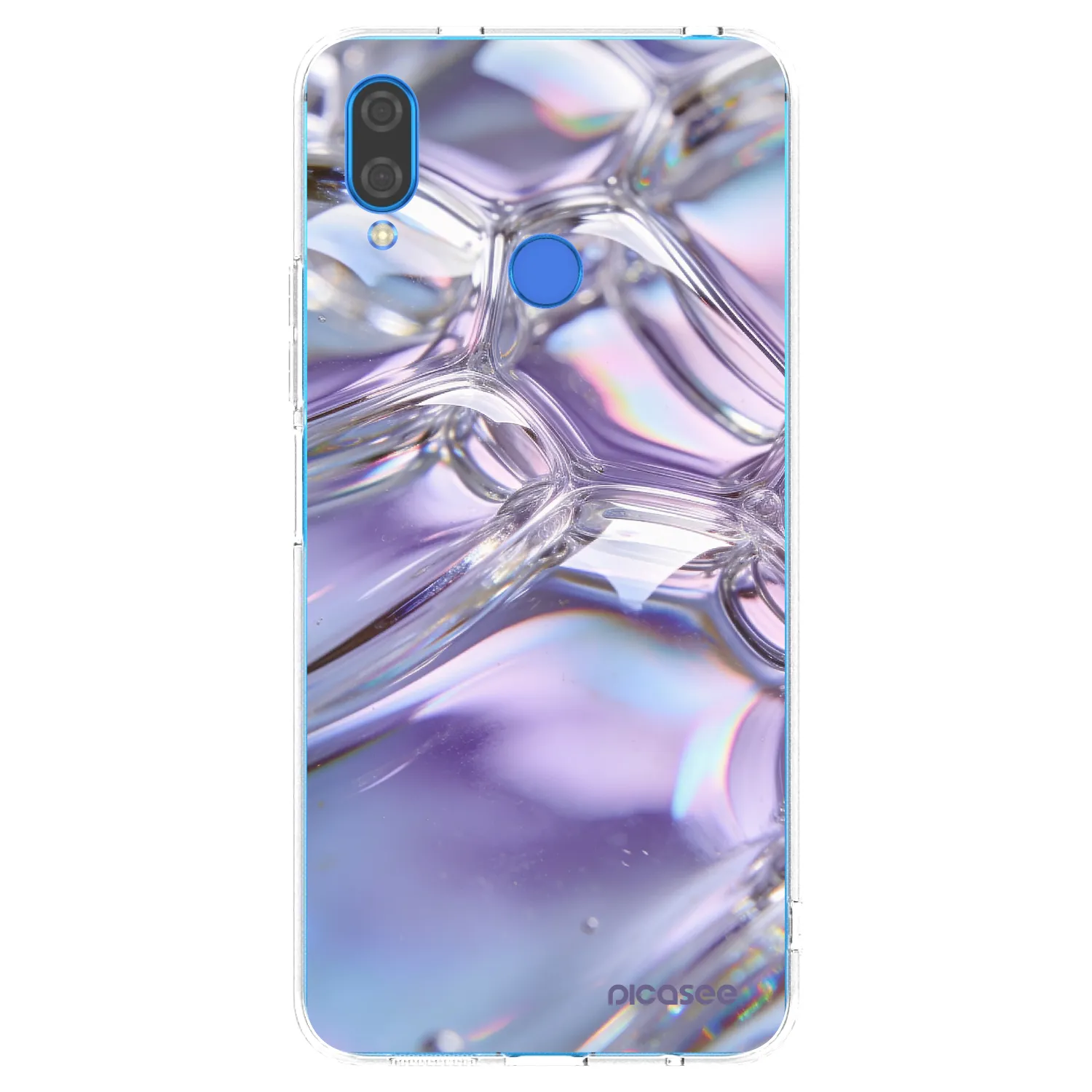 Picasee διαφανής θήκη σιλικόνης Huawei Nova 3i - Iridescent bubbles