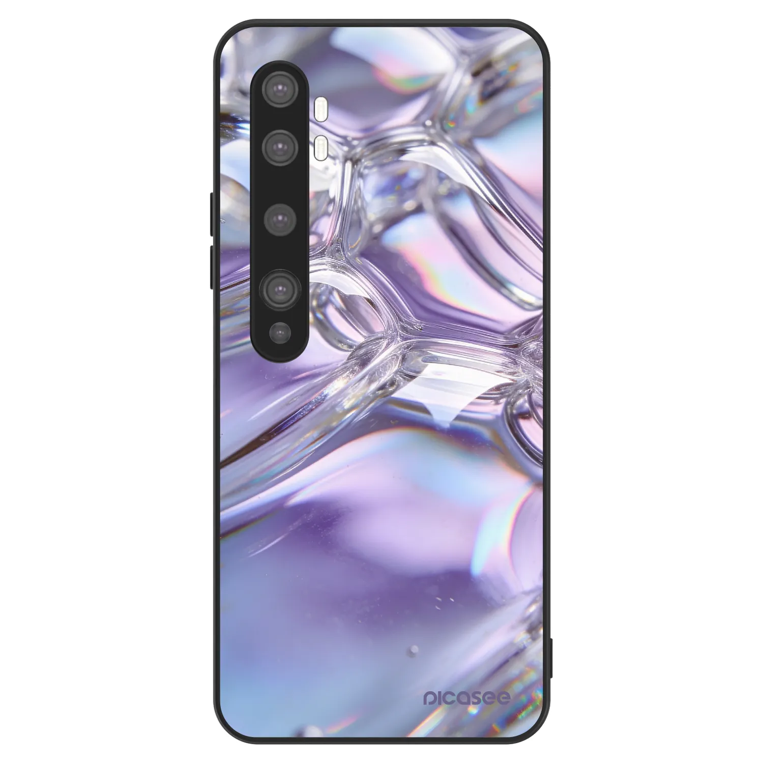 Picasee ULTIMATE CASE για Xiaomi Mi Note 10 (Pro) - Iridescent bubbles