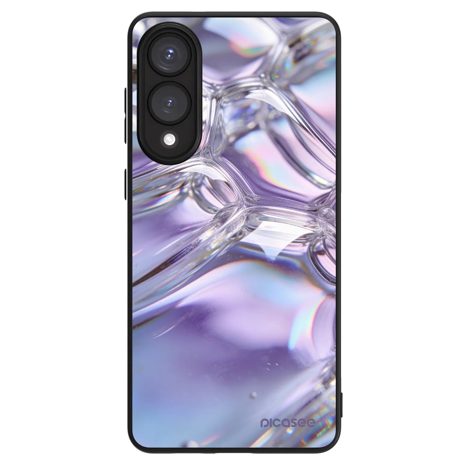 Picasee ULTIMATE CASE για Samsung Galaxy S25 Edge 5G - Iridescent bubbles
