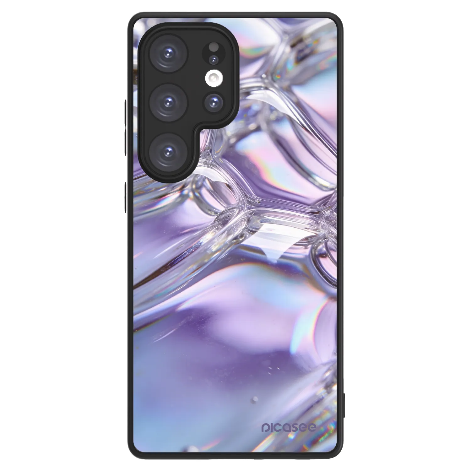 Picasee ULTIMATE CASE PowerShare για Samsung Galaxy S25 Ultra 5G - Iridescent bubbles