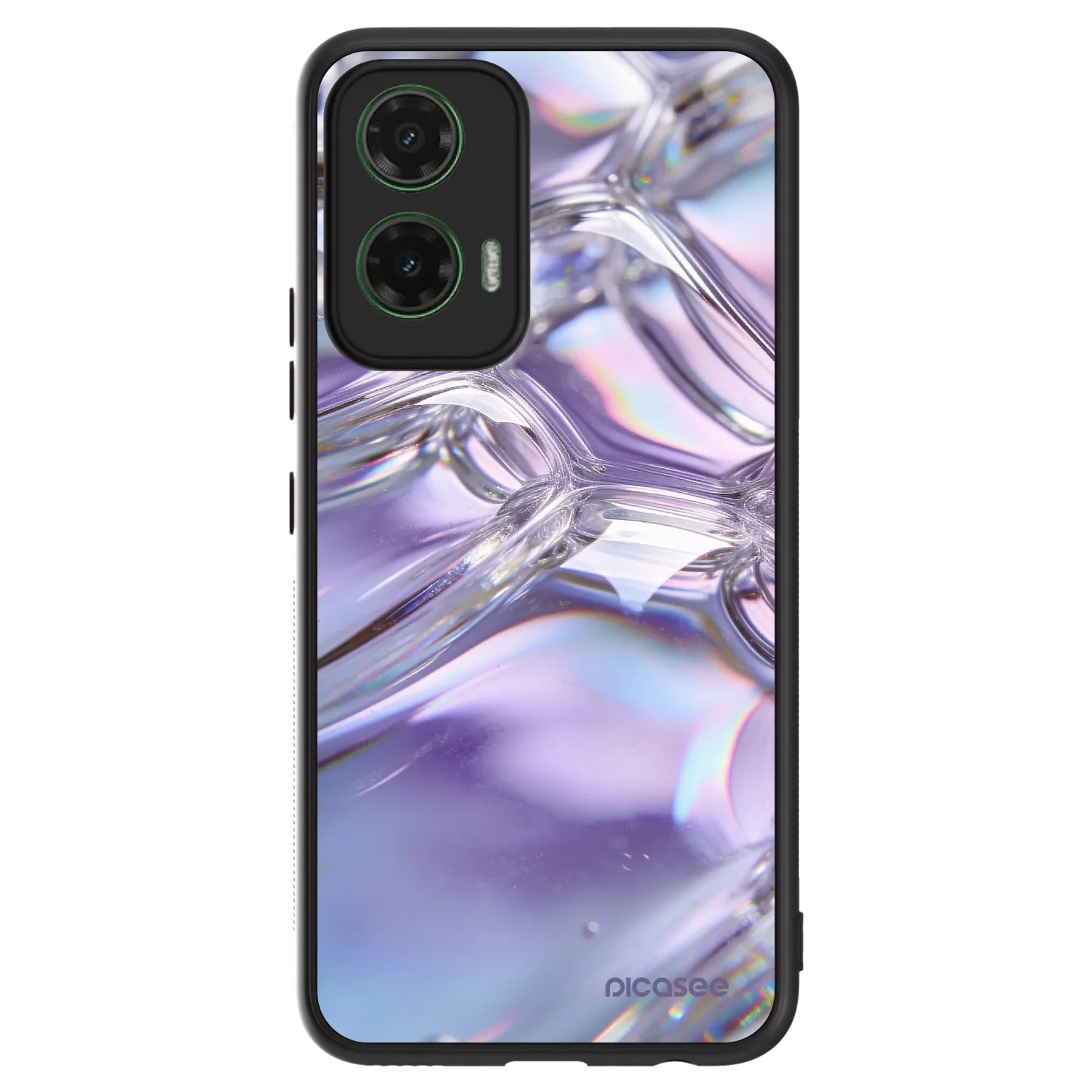 Picasee ULTIMATE CASE για Motorola Moto G35 5G - Iridescent bubbles