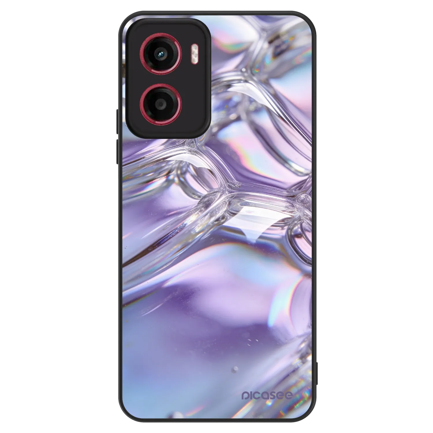 Picasee ULTIMATE CASE για Motorola Moto G05 - Iridescent bubbles