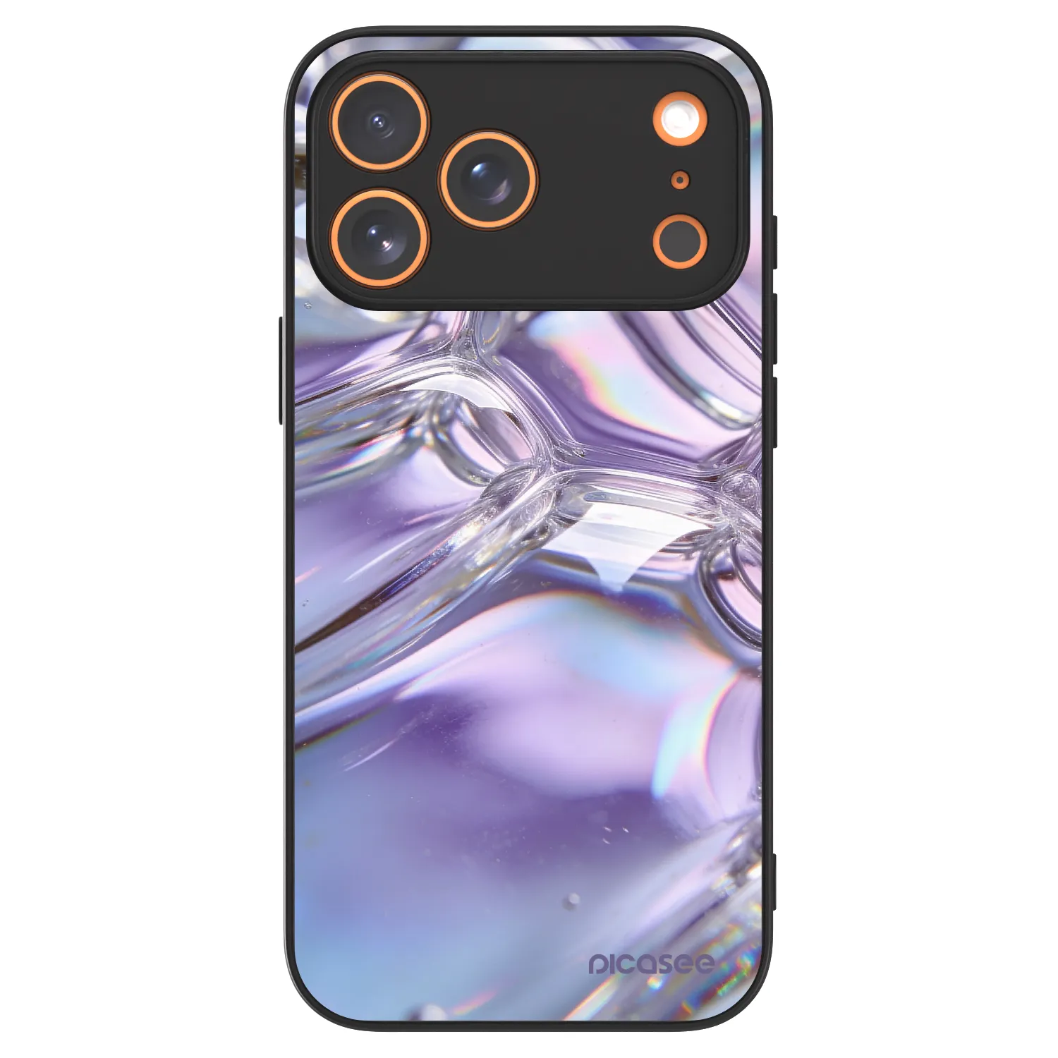 Picasee ULTIMATE CASE για Apple iPhone 17 Pro Max - Iridescent bubbles
