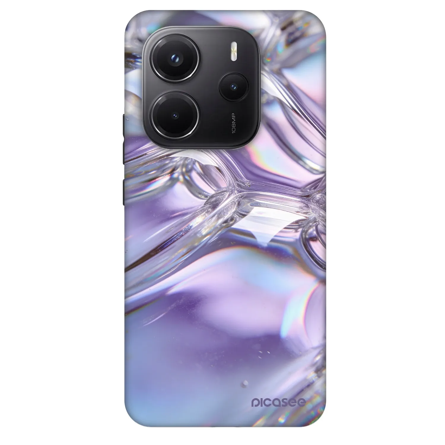 Picasee Fashion Case για Xiaomi Redmi Note 14 5G - Iridescent bubbles