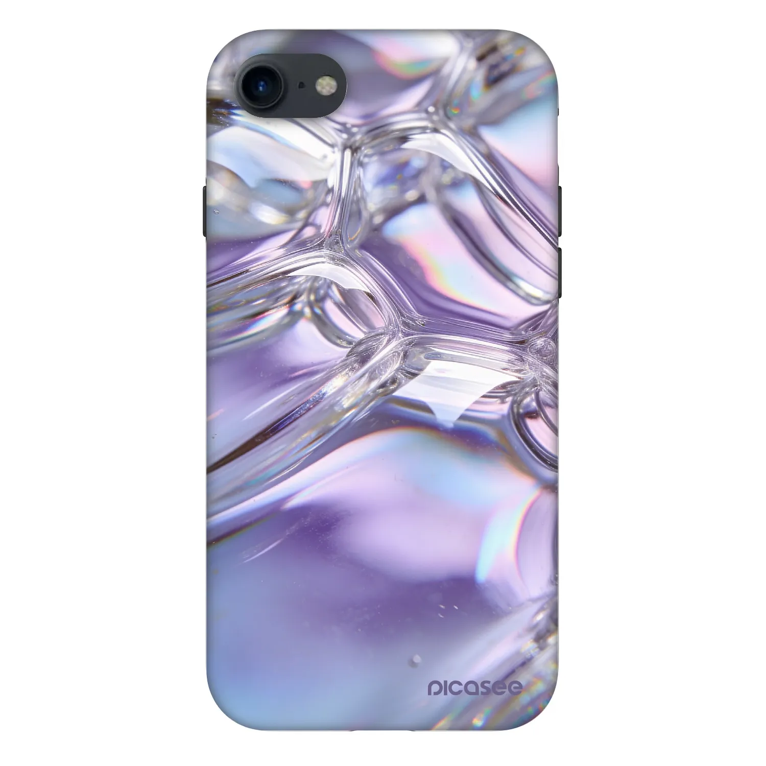 Picasee Fashion Case για Apple iPhone 8 - Iridescent bubbles