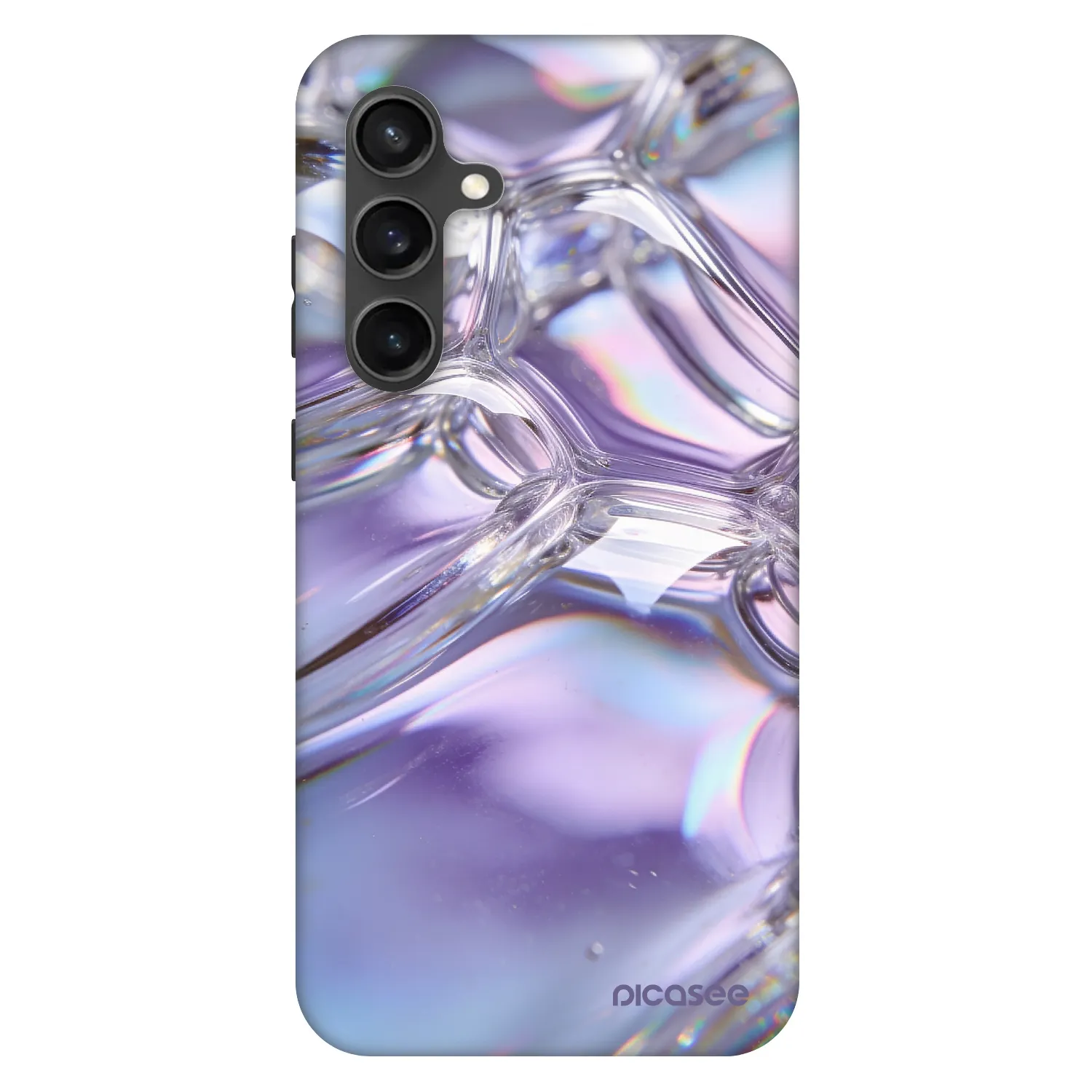 Picasee Fashion Case για Samsung Galaxy S24 FE S721B - Iridescent bubbles