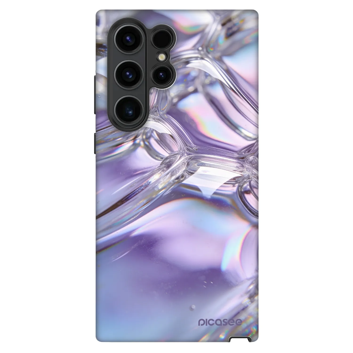 Picasee Fashion Case για Samsung Galaxy S22 Ultra 5G - Iridescent bubbles